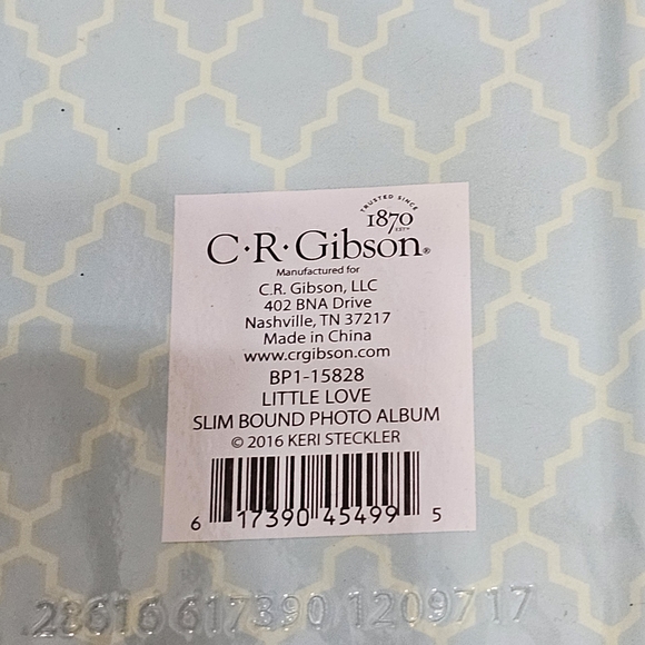 C.R. Gibson Baby Photo Album - Holds 160 Photos - Custom Caption Space - Picture 8 of 9